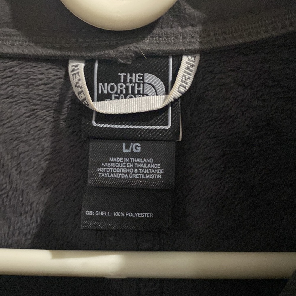North Face …Used Gray Fleece Zip Up - Picture 2 of 3